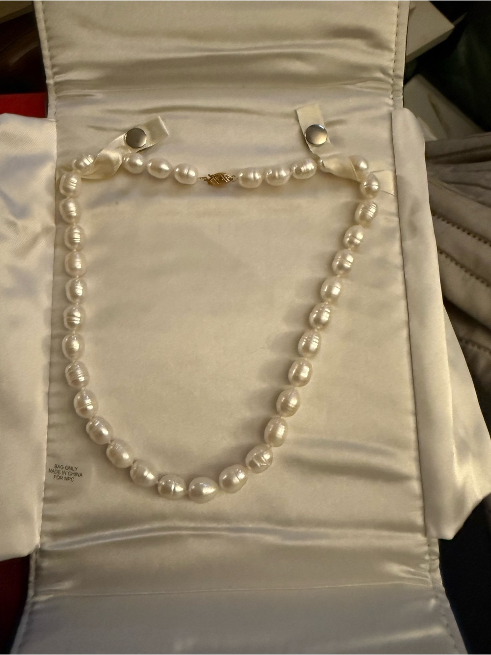 ssael Collection: 10.3–13.5 mm Keshi South Sea Pearl Necklace, 16.5 inches